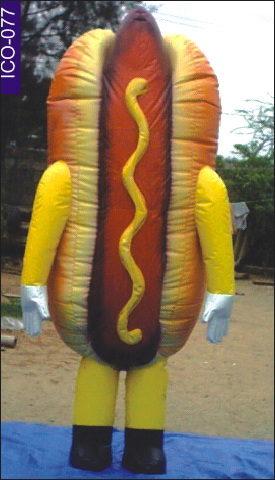 Hot Dog Inflatable Costume