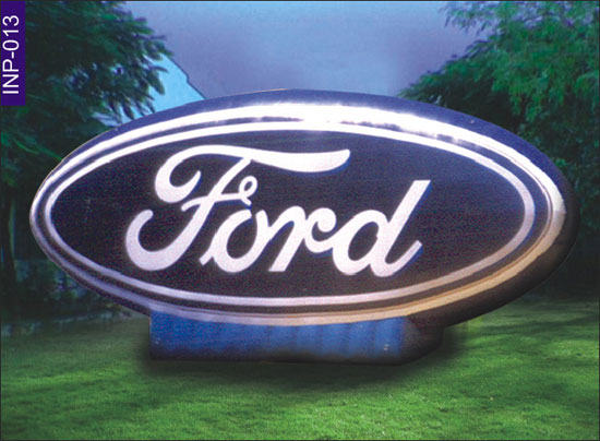 Ford Logo Shape Inflatable