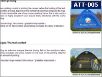 Inflatable Air Tight Tents, click here to see large picture.