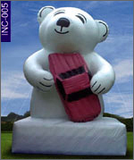Lustra Bear with Car, click here to see large picture.