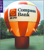 Compass Bank Inflatable, click here to see large picture.