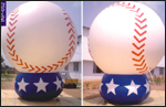 Base ball Inflatable, click here to see large picture.