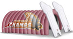 Sport Inflatable Tunnel, click here to see large picture.