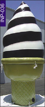 Ice-cream Shape Inflatable, click here to see large picture.