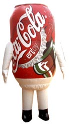 Cocacola Costume, click here to see large picture.
