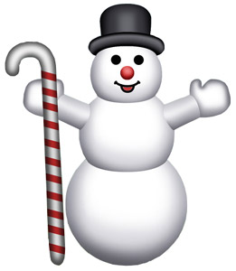 Snowman Inflatable 1, click here to see large picture.